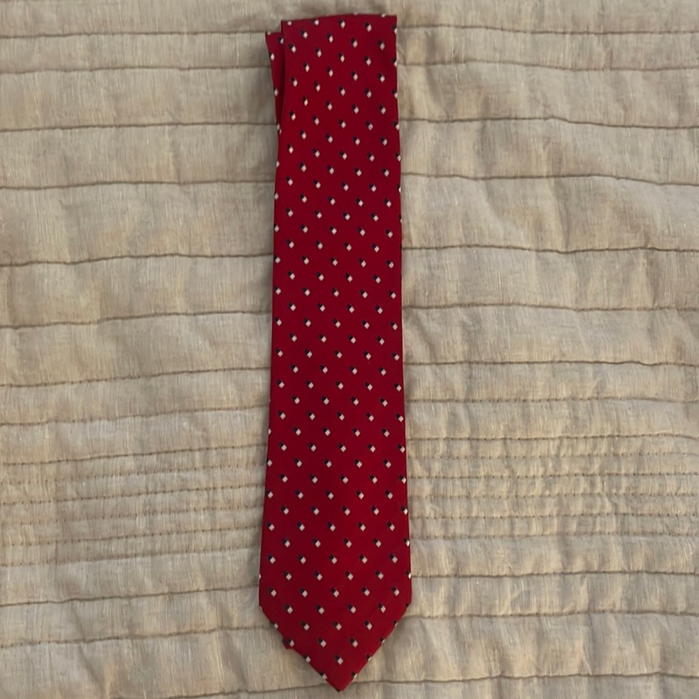Red necktie